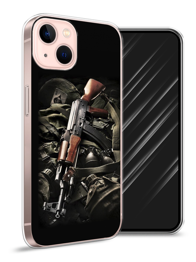 

Чехол Awog на Apple iPhone 13 / Айфон 13 "Автомат", Разноцветный, 14250-5
