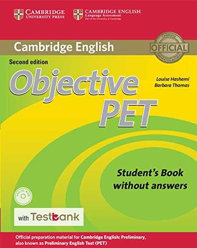 

Objective PET 2nd Edition Student's Book without answers with CD-ROM with Testbank