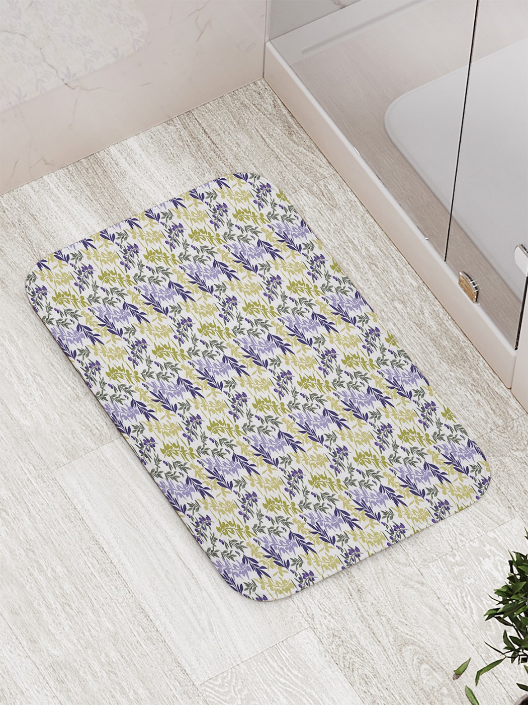 

Коврик противоскользящий для ванной, сауны, бассейна, 77х52 см bath_74003 JoyArty
