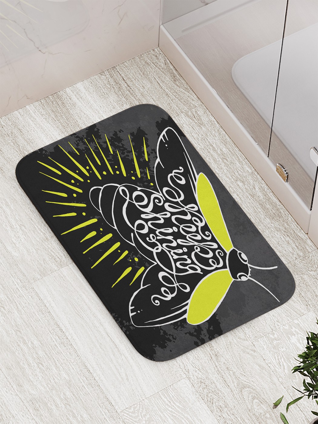 

Коврик противоскользящий для ванной, сауны, бассейна, 77х52 см bath_73995 JoyArty