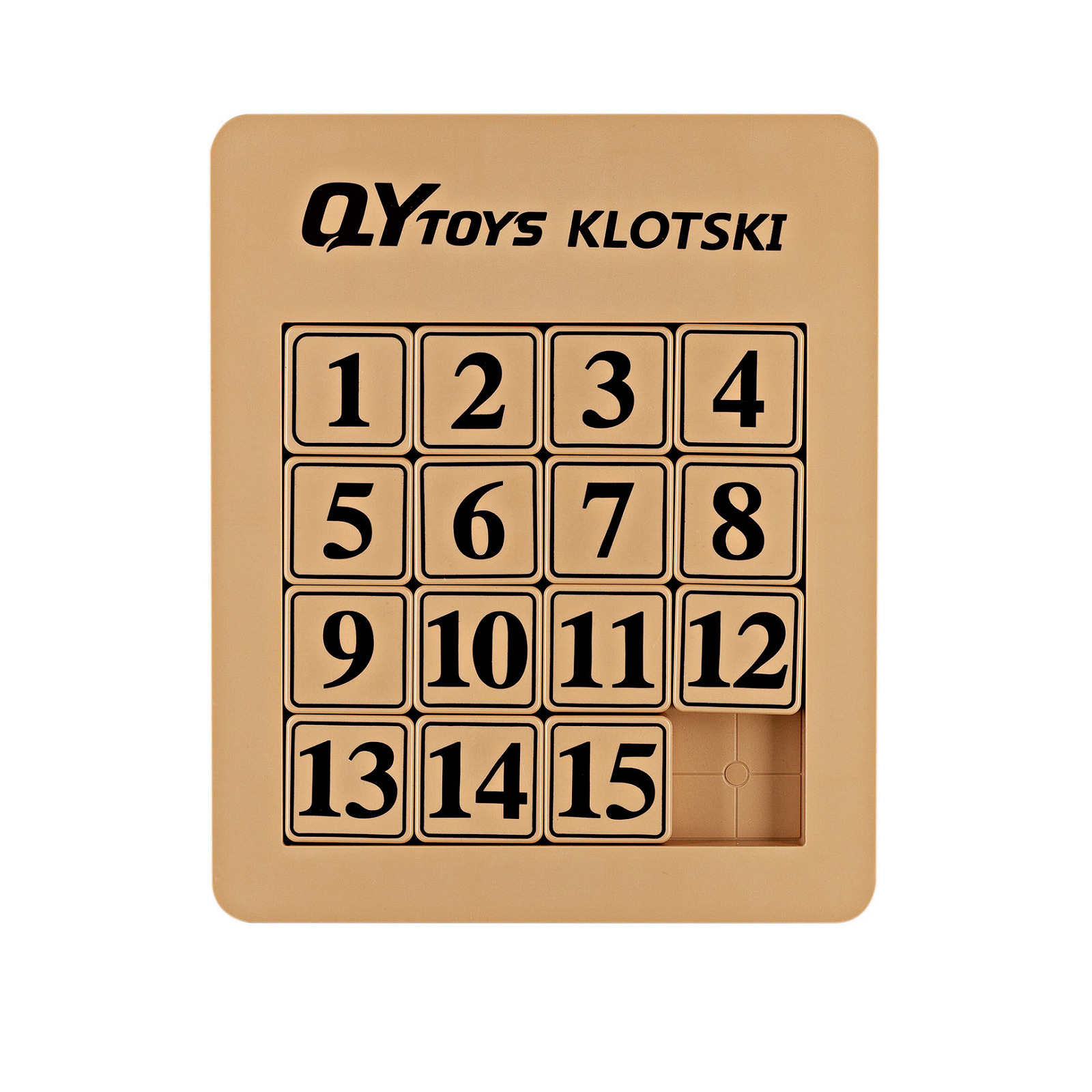 Головоломка игра 15 пятнашки QiYi MoFangGe Number Sliding Klotski Magnetic 4x4 Lite