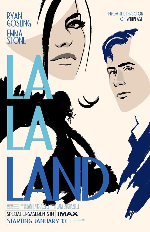 

Постер к фильму "Ла-Ла Ленд" (La La Land) Оригинальный 68,6x104,1 см