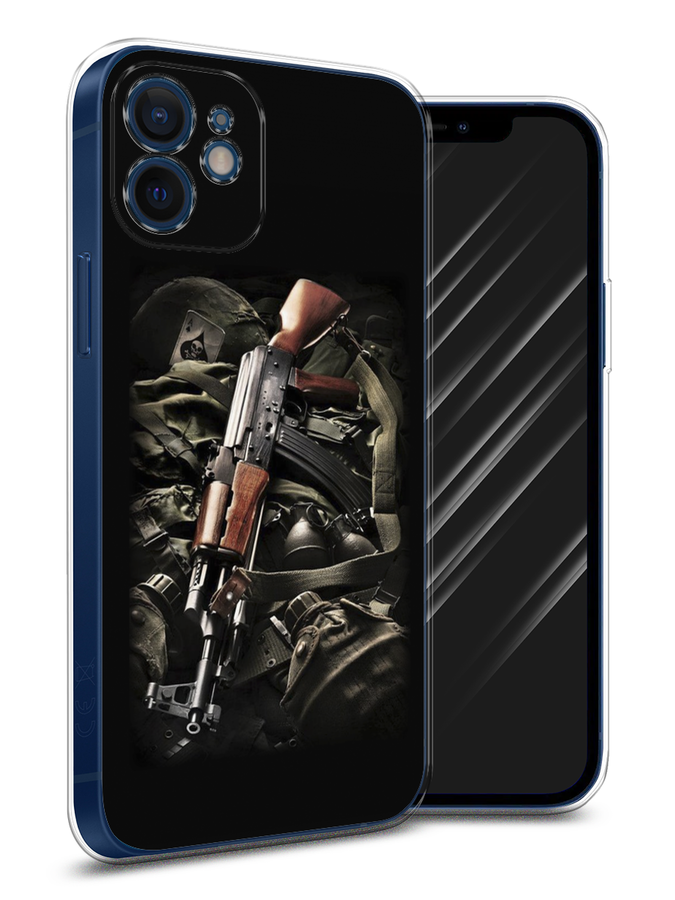 

Чехол Awog на Apple iPhone 12 mini / Айфон 12 mini "Автомат", Разноцветный, 12650-5