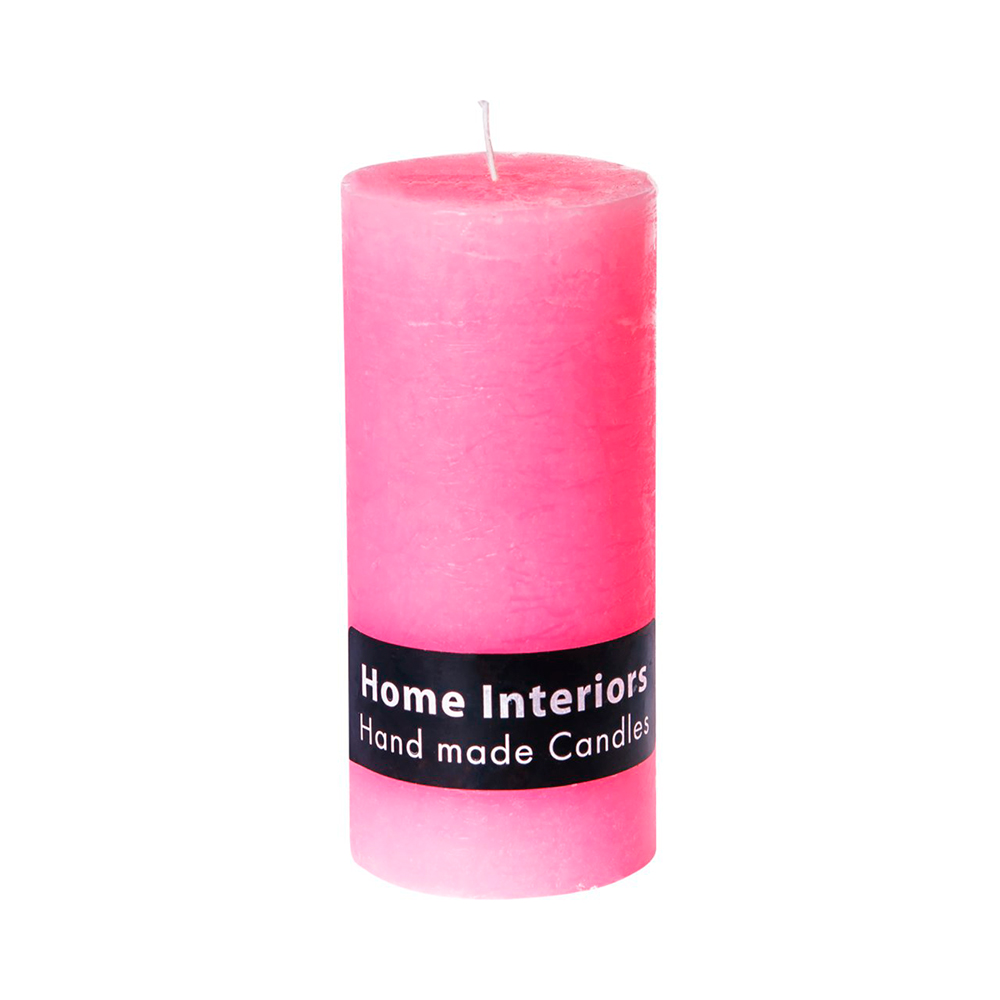 

Свеча-столбик Home Interiors Рустик 60 х 80 см розовая