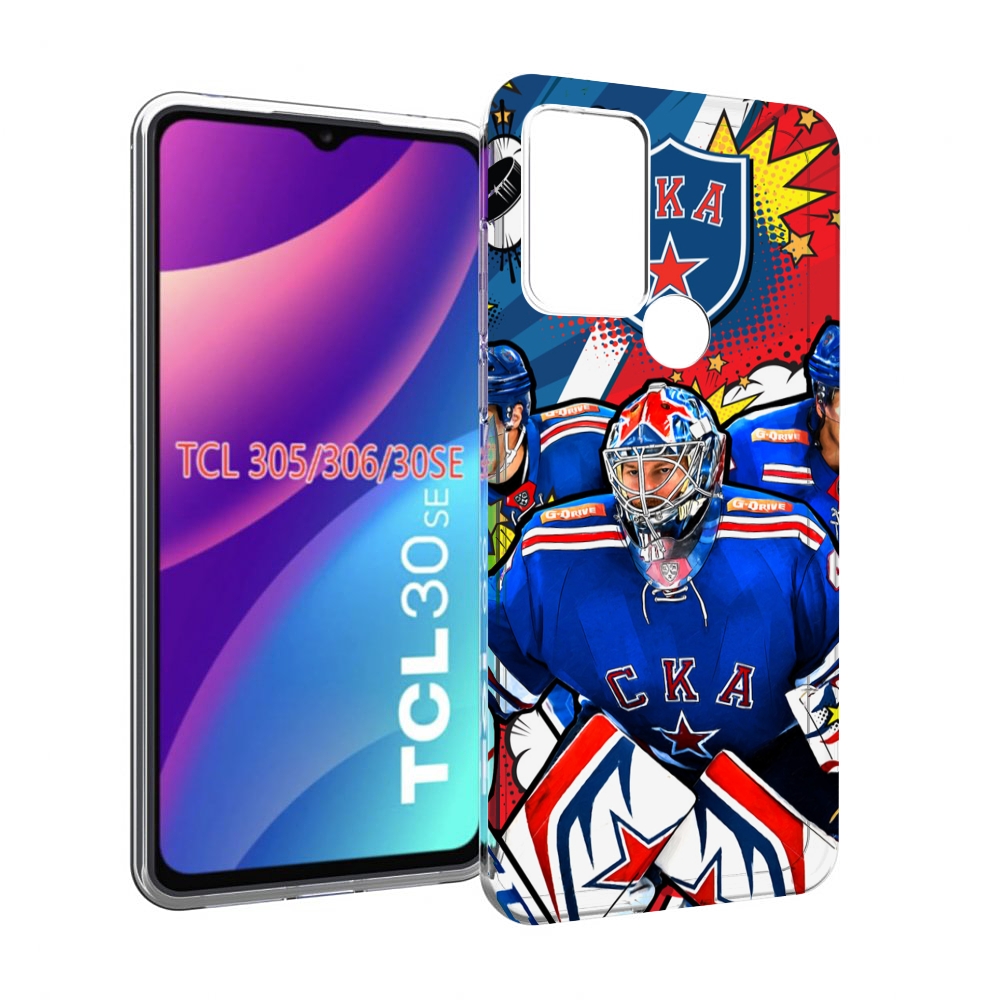 

Чехол MyPads хк ска спб мужской для TCL 30SE/305/306/30E, Tocco