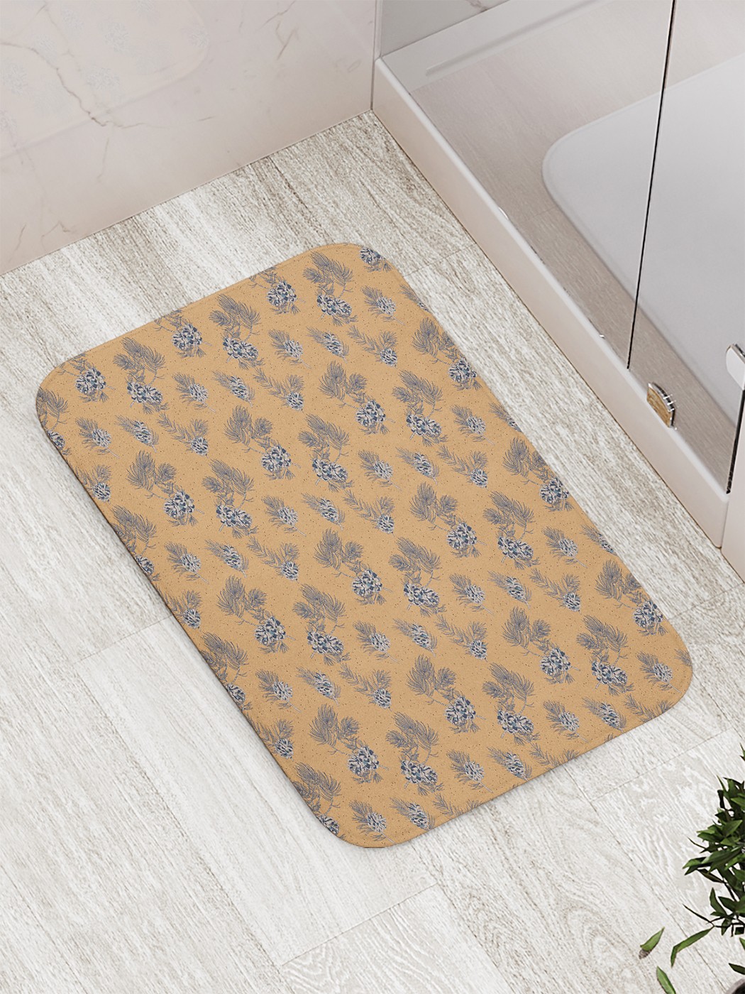 

Коврик противоскользящий для ванной, сауны, бассейна, 77х52 см bath_73950 JoyArty