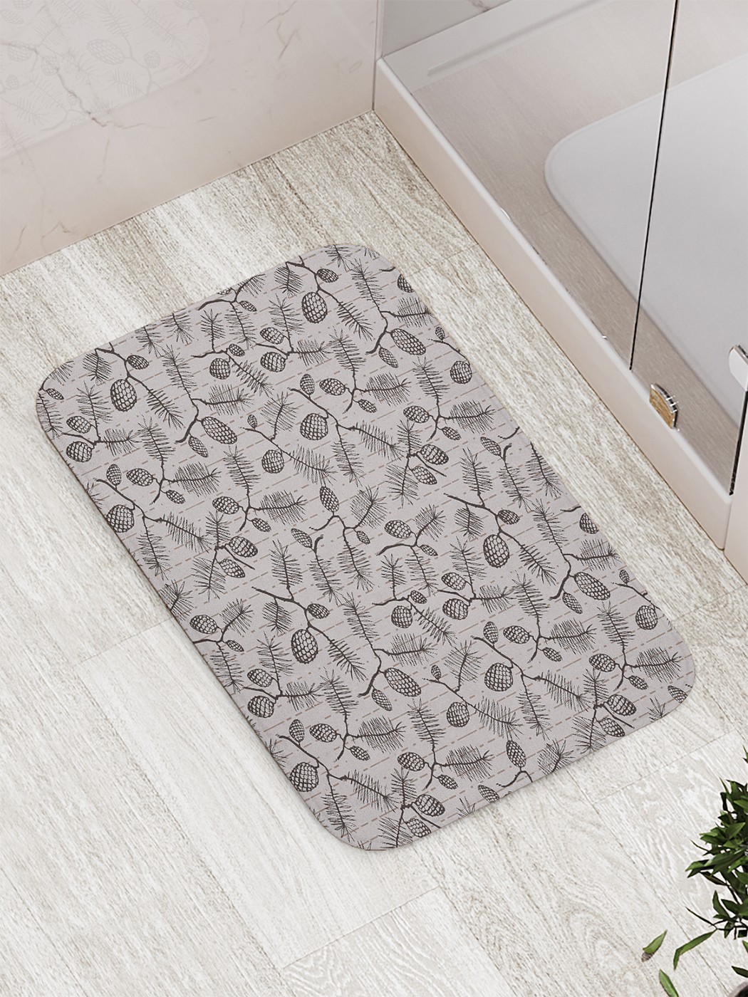 

Коврик противоскользящий для ванной, сауны, бассейна, 77х52 см bath_73948 JoyArty