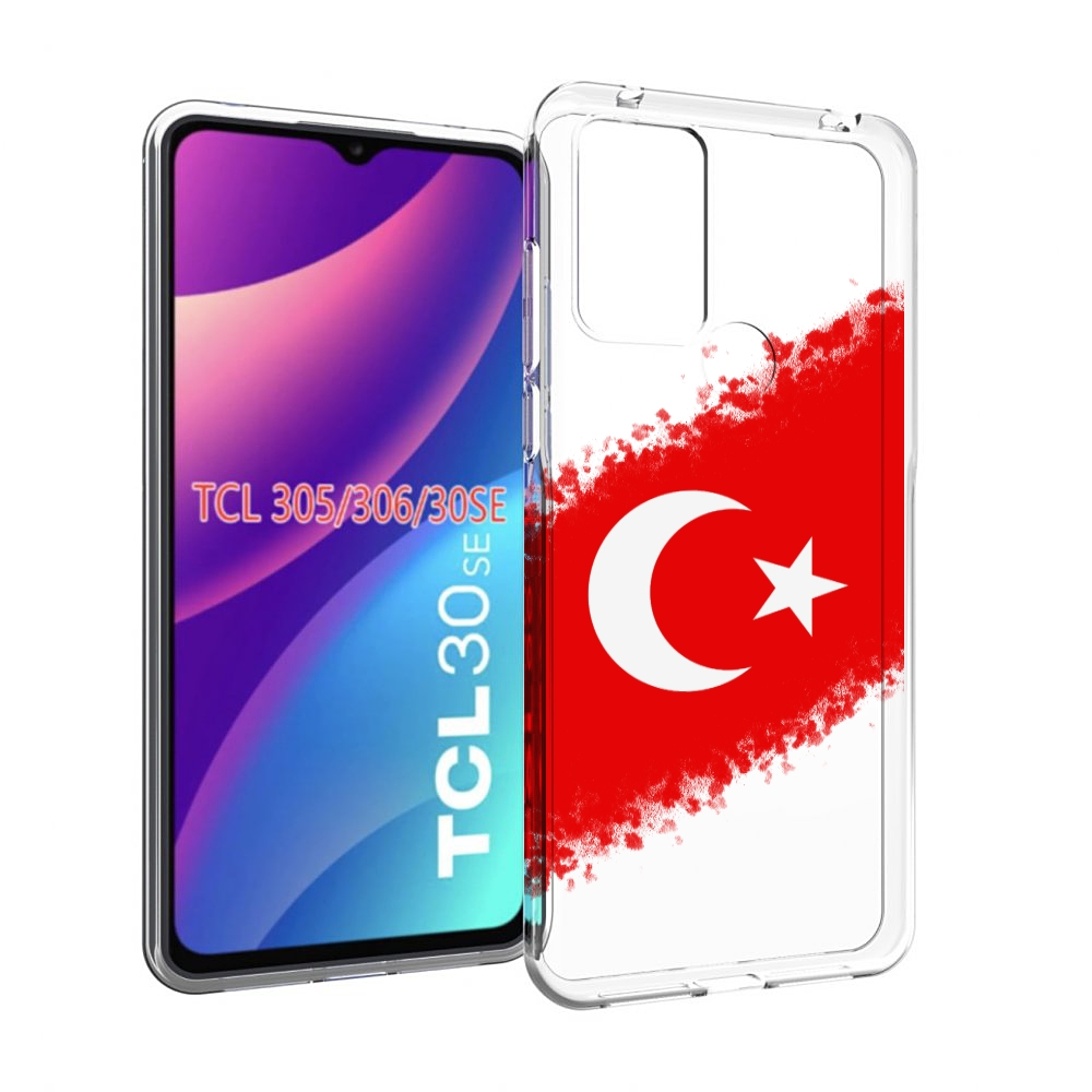 

Чехол MyPads флаг Турции для TCL 30SE/305/306/30E, Tocco