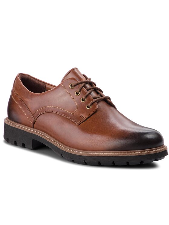 

Туфли дерби Batcombe Hall 261275517 Clarks Коричневый 40 EU, Batcombe Hall 261275517