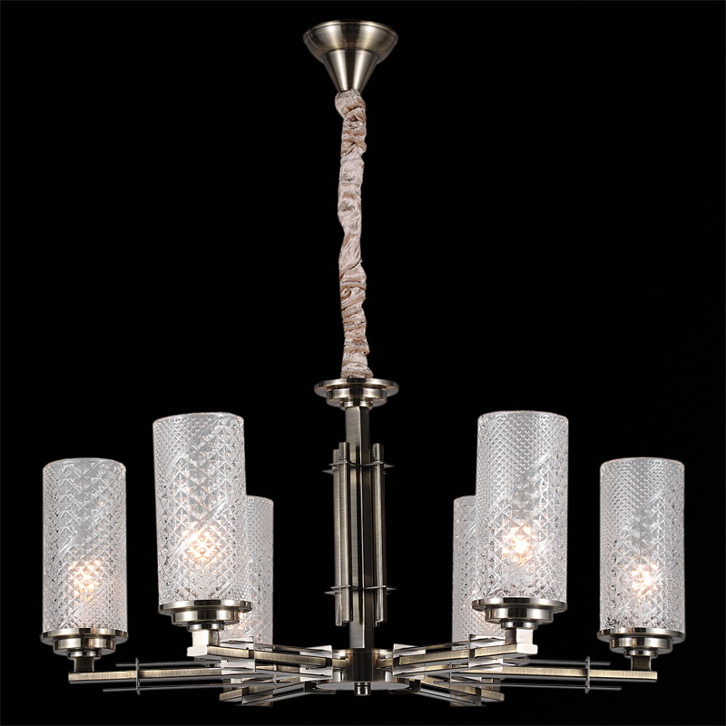 

Люстра illumico IL8682-6P-10 BR, IL8682-6P-10 BR