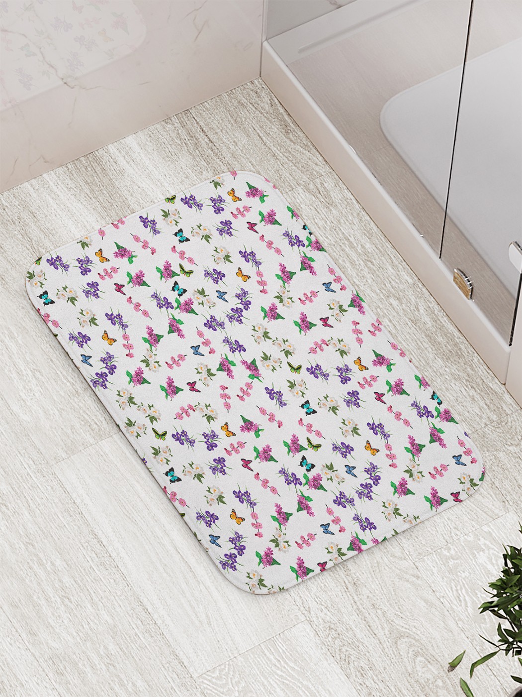 

Коврик противоскользящий для ванной, сауны, бассейна, 77х52 см bath_73862 JoyArty