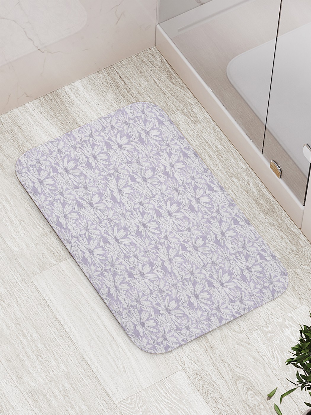 

Коврик противоскользящий для ванной, сауны, бассейна, 77х52 см bath_73853 JoyArty