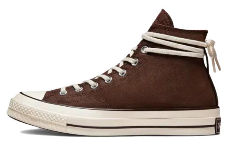 

Кеды унисекс Converse Notre 1970s Chuck Taylor All Star Hi коричневые 39.5 EU, Коричневый, Notre x Converse 1970s Chuck Taylor All Star Hi