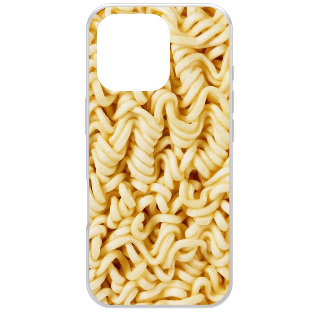 

Чехол-накладка Krutoff Clear Case Дошик для iPhone 16 Pro, Прозрачный