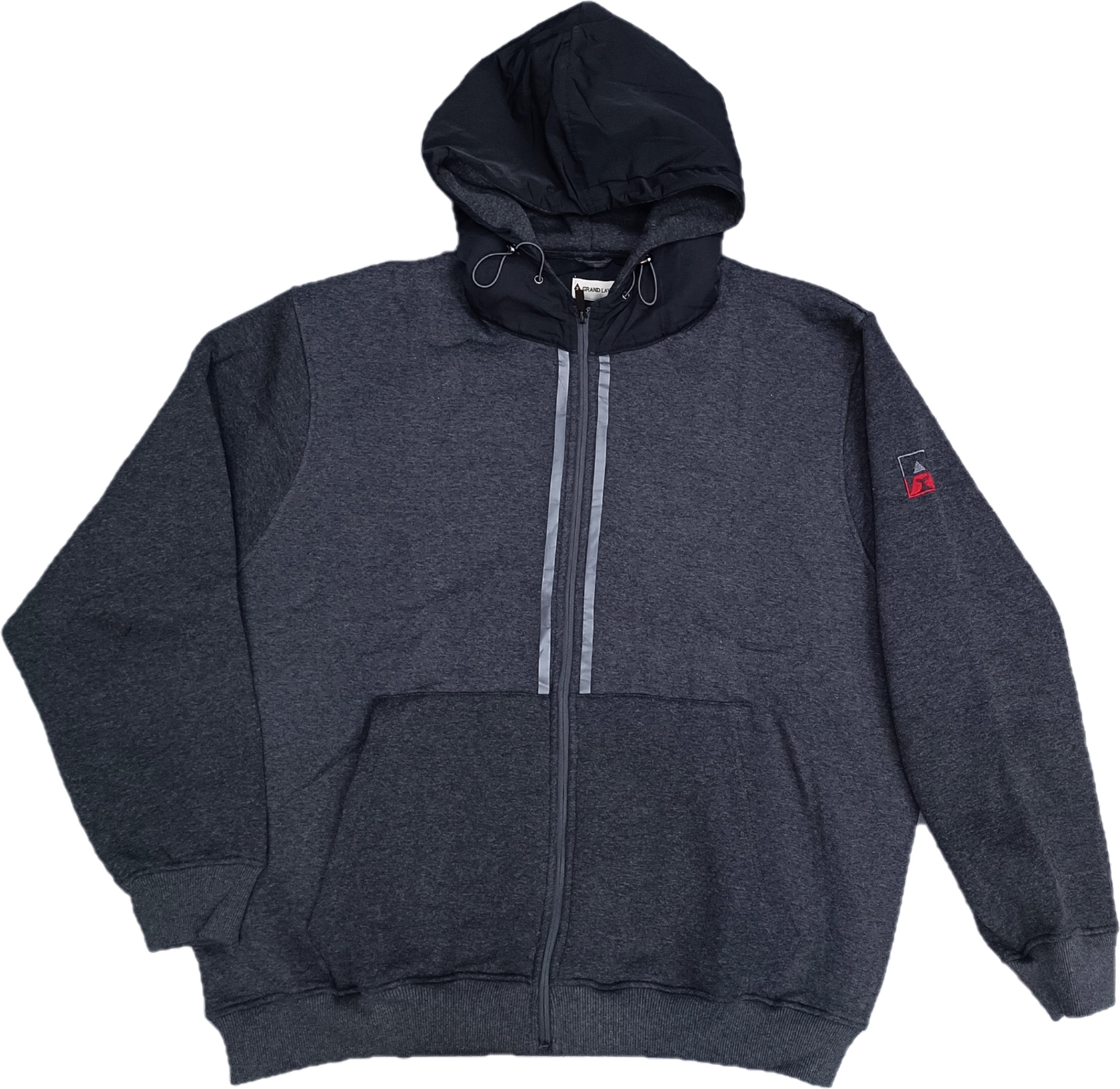 Толстовка мужская Grand Lavita 1626262 серая 5XL