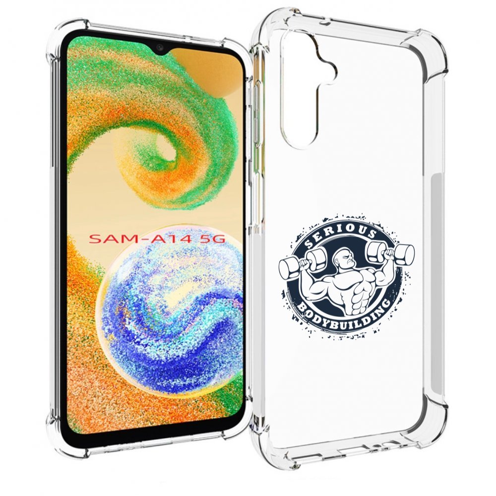 

Чехол MyPads бодибилдинг воля к победе для Samsung Galaxy A14 5G, Прозрачный, Tocco