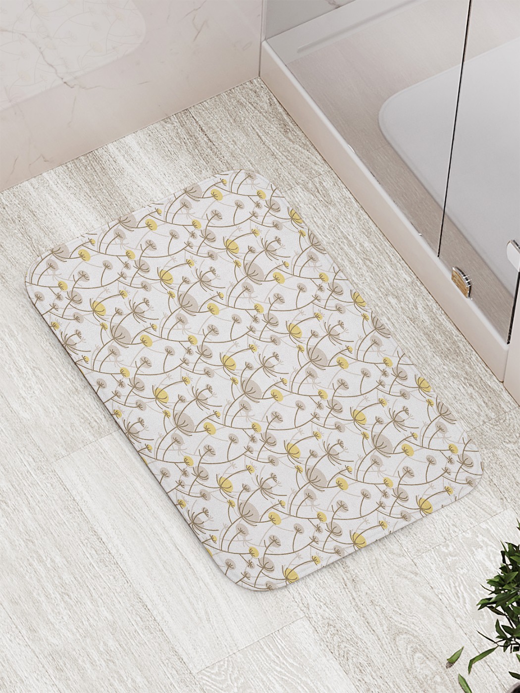 

Коврик противоскользящий для ванной, сауны, бассейна, 77х52 см bath_73819 JoyArty