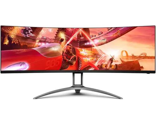 

49" Монитор AOC AG493UCX2 Black 165Hz 5120x1440 VA, Черный, AG493UCX2