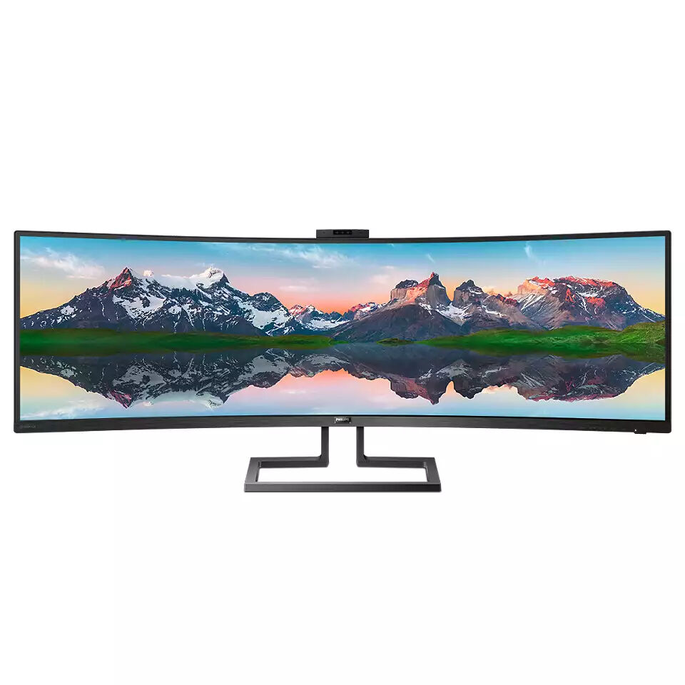 

48.8" Монитор Philips 499P9H Black 165Hz 5120x1440 VA, Черный, 499P9H