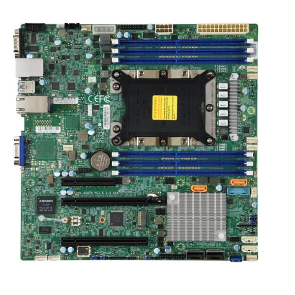 

Материнская плата Supermicro X11SPM-F (MBD-X11SPM-F-B), X11SPM-F