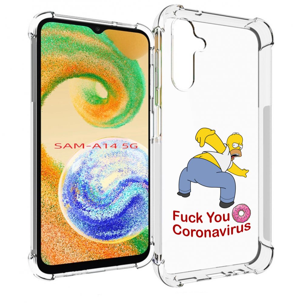 

Чехол MyPads корона-уходи для Samsung Galaxy A14 5G, Прозрачный, Tocco