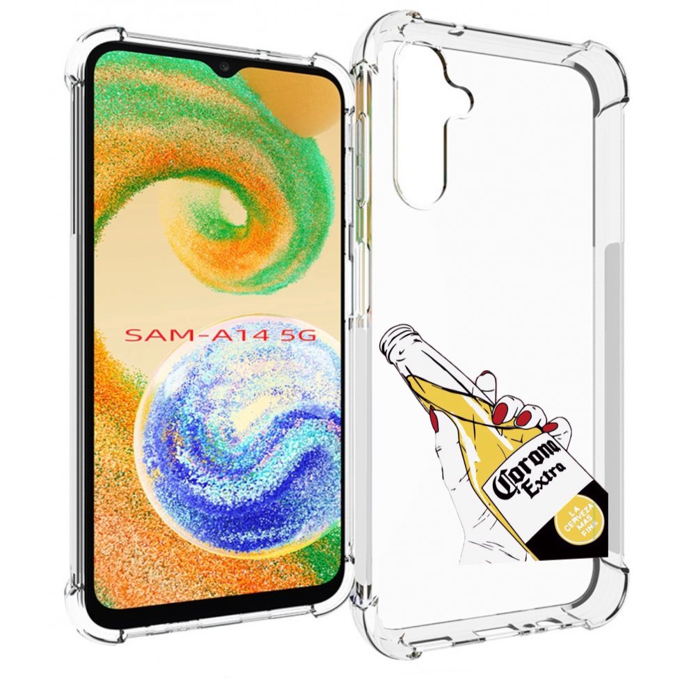 

Чехол MyPads корона екстра для Samsung Galaxy A14 5G, Прозрачный, Tocco