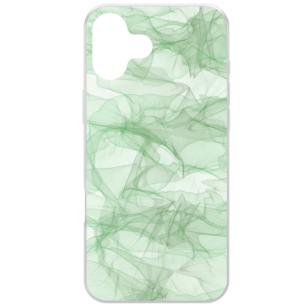 

Чехол-накладка Krutoff Clear Case Абстракт 8 для iPhone 16 Plus, Прозрачный