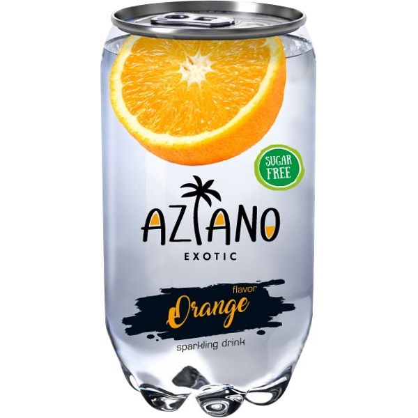 

Вода газированная Aziano, апельсин, 350 мл