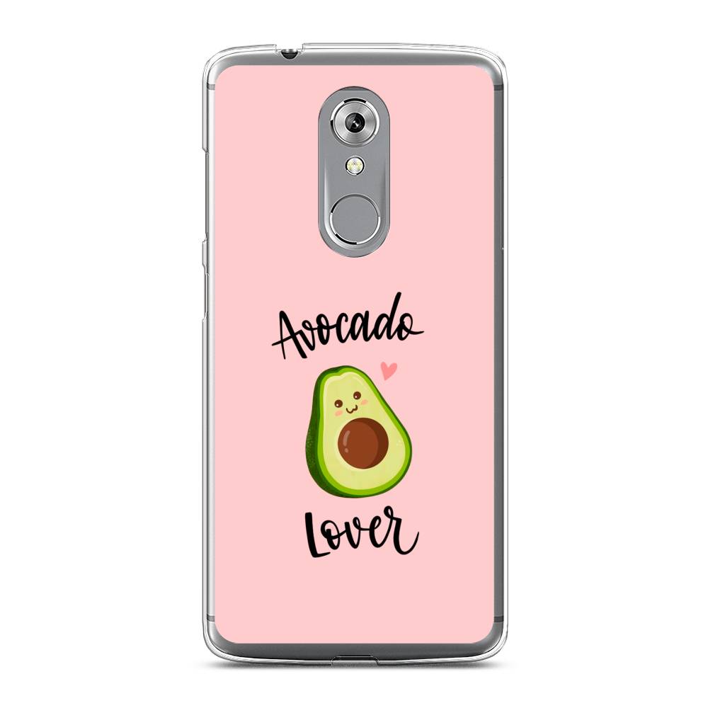 

Чехол на ZTE Axon 7 "Avocado lover", Розовый;зеленый, 131450-6