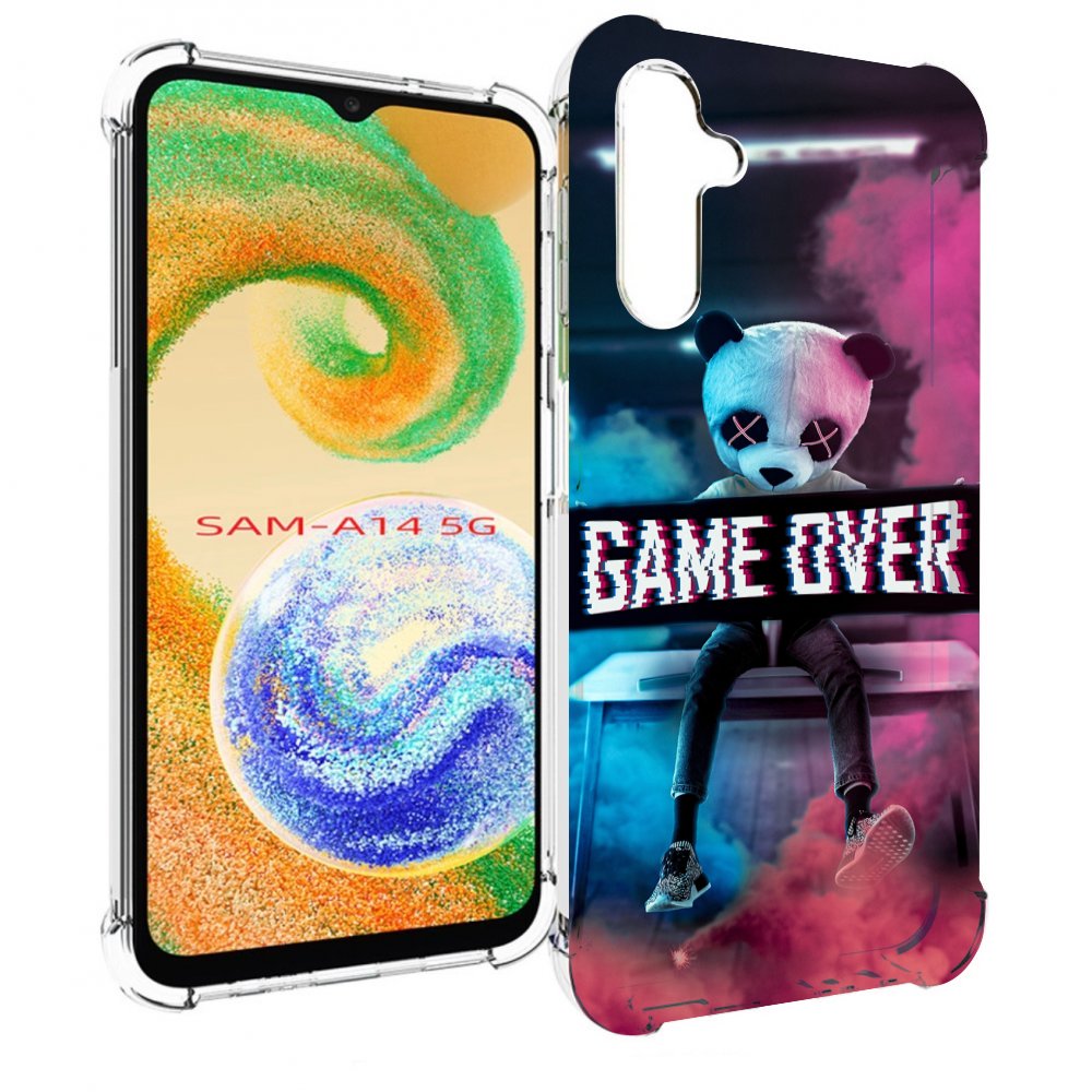 Чехол MyPads картина-панда для Samsung Galaxy A14 5G