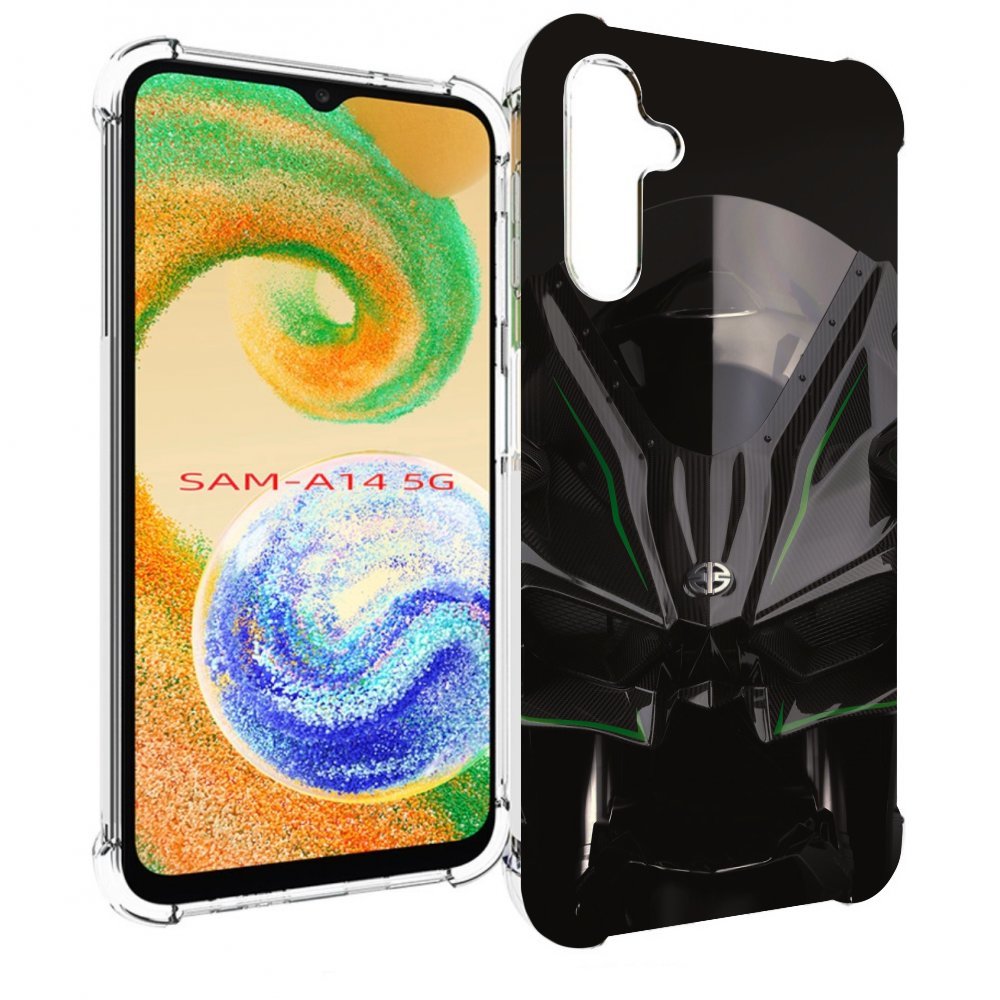 

Чехол MyPads кавасаки мото для Samsung Galaxy A14 5G, Прозрачный, Tocco