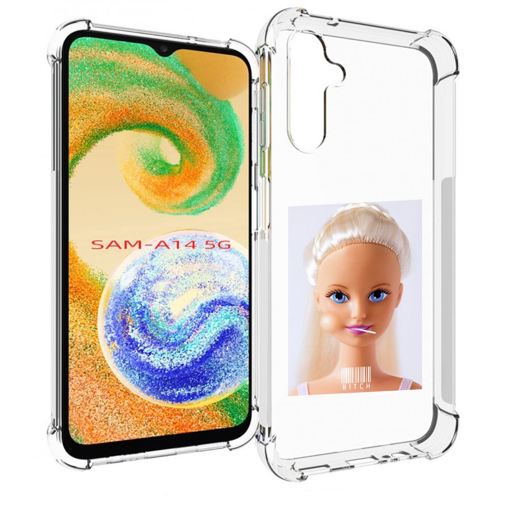 

Чехол MyPads барби для Samsung Galaxy A14 5G, Прозрачный, Tocco