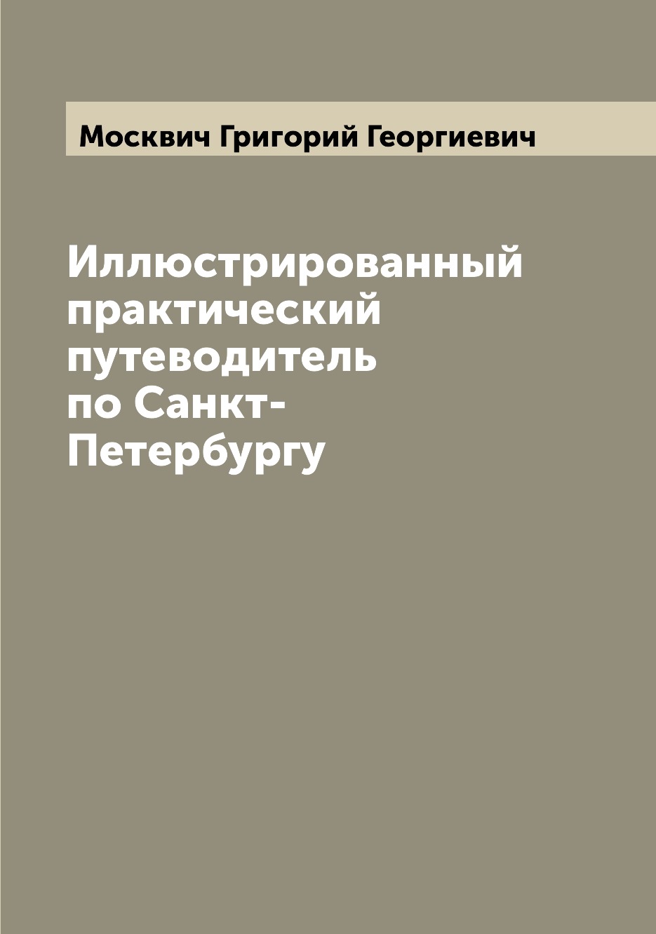 

Иллюстрированный практический путеводитель по Санкт-Петербургу