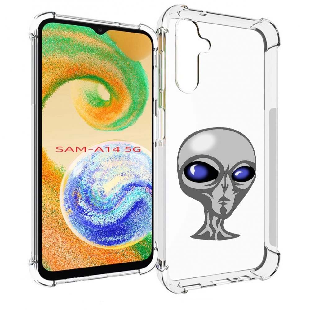

Чехол MyPads инопланетянин для Samsung Galaxy A14 5G, Прозрачный, Tocco