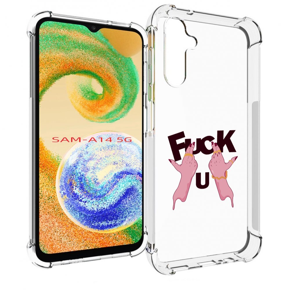 

Чехол MyPads иди-ты для Samsung Galaxy A14 5G, Прозрачный, Tocco