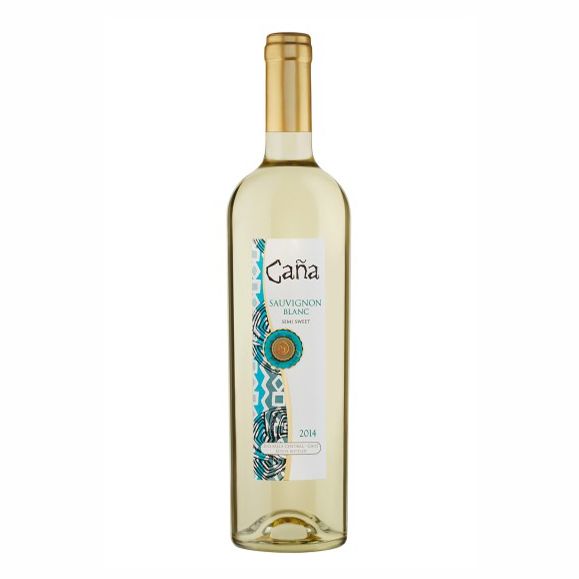 

Вино Cana Sauvignon Blanc Semi-Sweet белое полусладкое 12% Чили 0,75 л