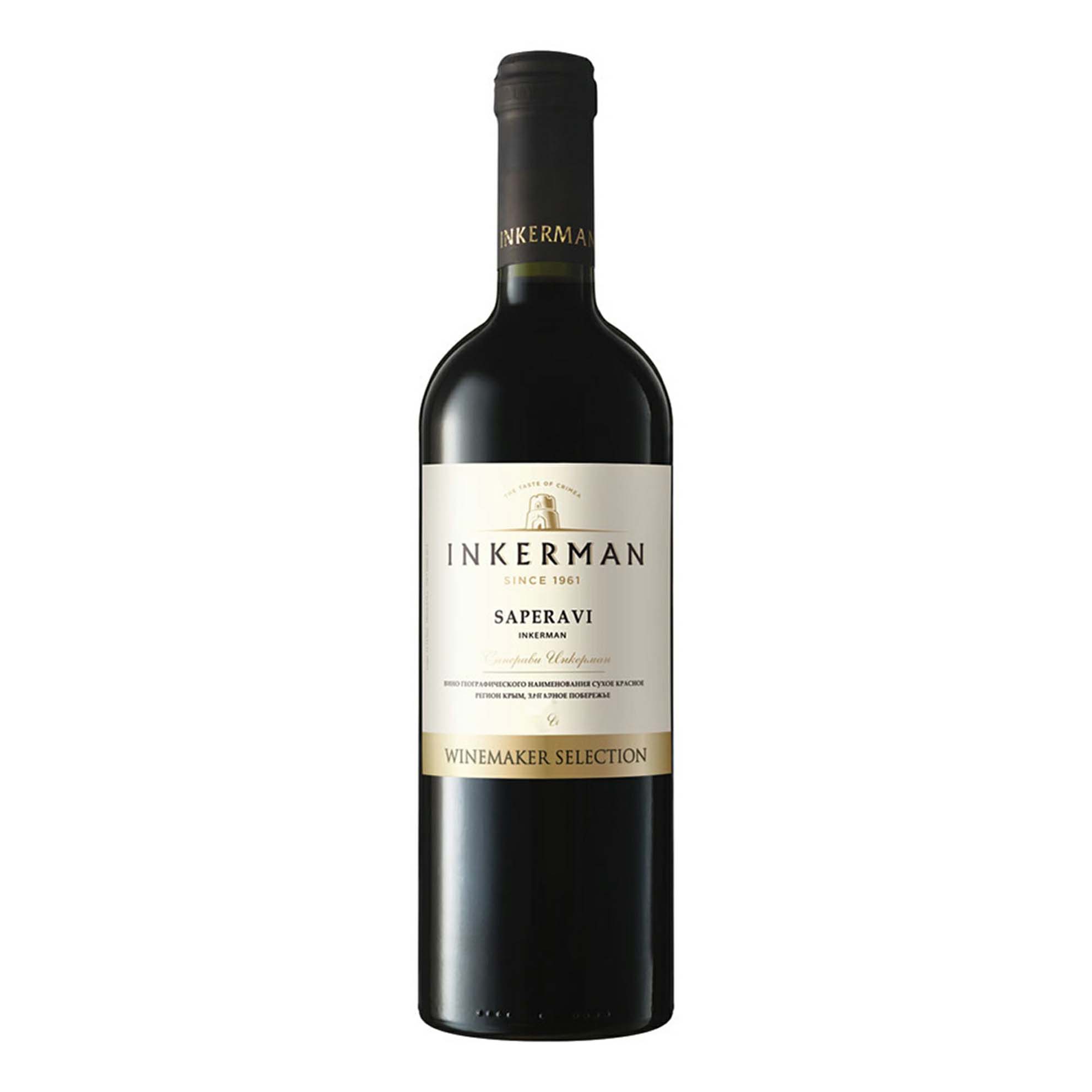 

Вино Inkerman Saperavi Winemakers Selection красное сухое 12,5% 750 мл Россия