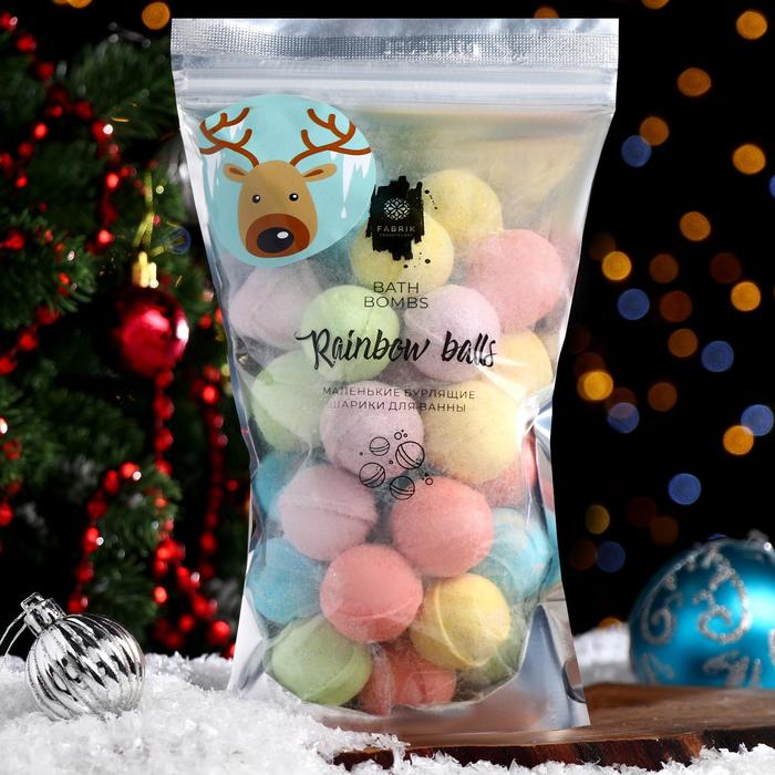 

Бомбочки для ванны Rainbow balls, новогодние, 470 г