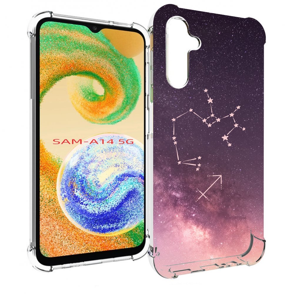 

Чехол MyPads знак-зодиака-стрелец-2 для Samsung Galaxy A14 5G, Прозрачный, Tocco
