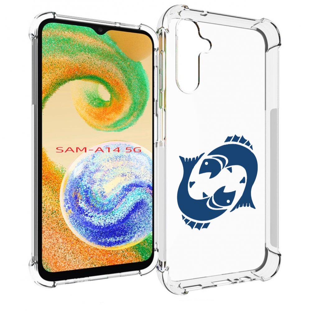 

Чехол MyPads знак-зодиака-рыбы-7 для Samsung Galaxy A14 5G, Прозрачный, Tocco