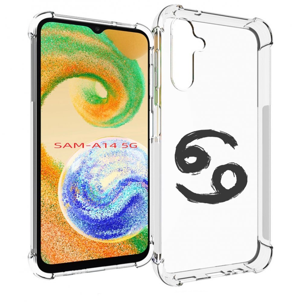 

Чехол MyPads знак-зодиака-рак-6 для Samsung Galaxy A14 5G, Прозрачный, Tocco