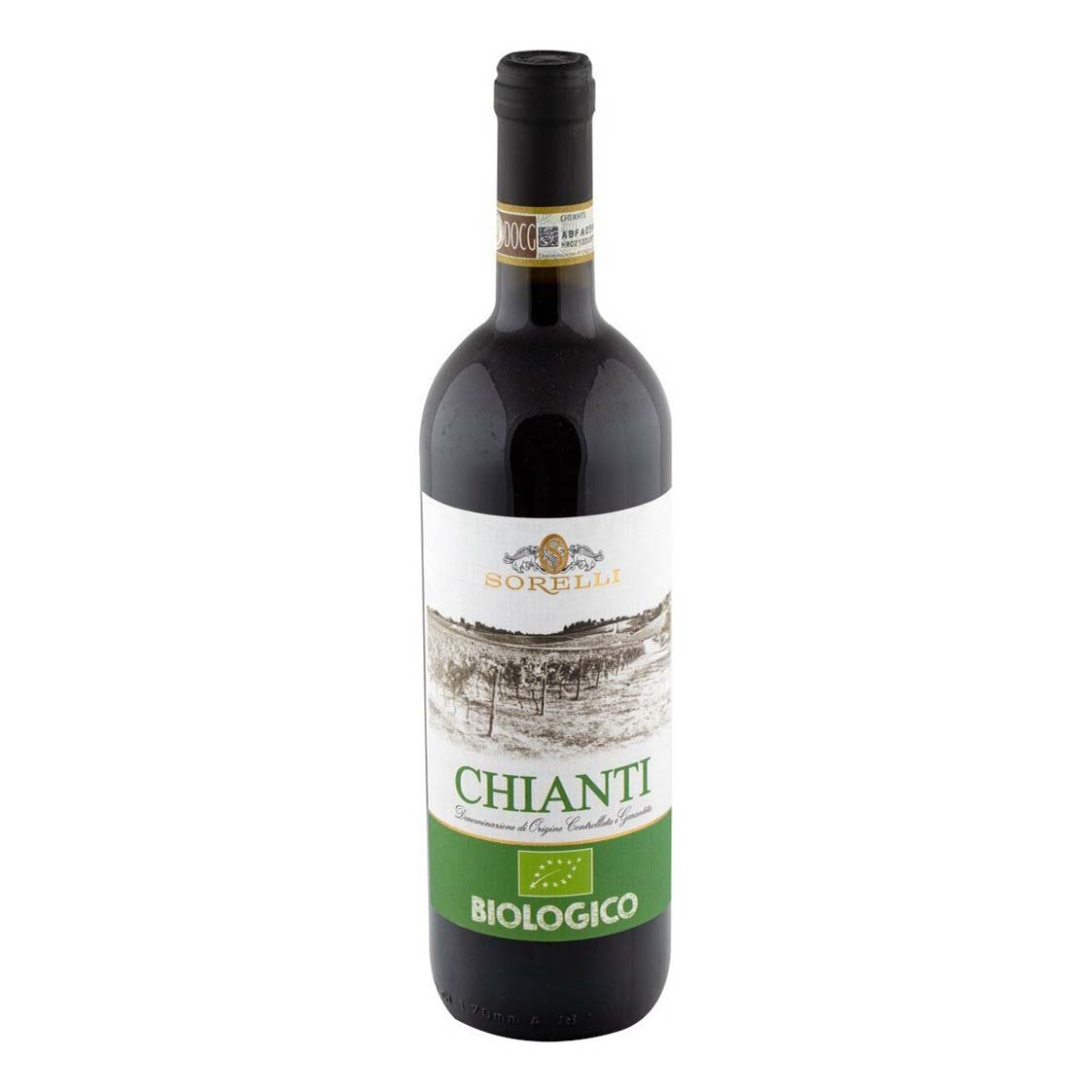 

Вино Sorelli Chianti Biologico красное сухое 12,5% 0,75 л