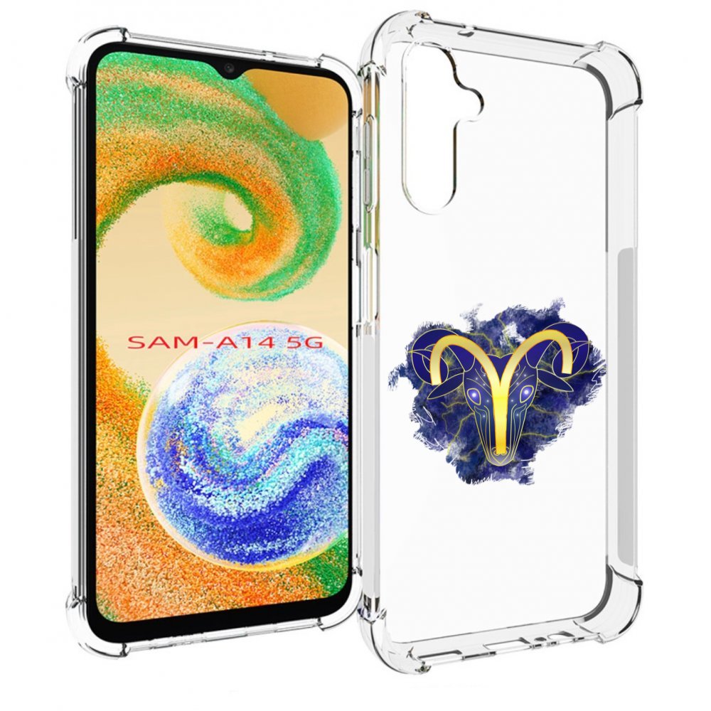 Чехол MyPads знак-зодиака-овен-8 для Samsung Galaxy A14 5G
