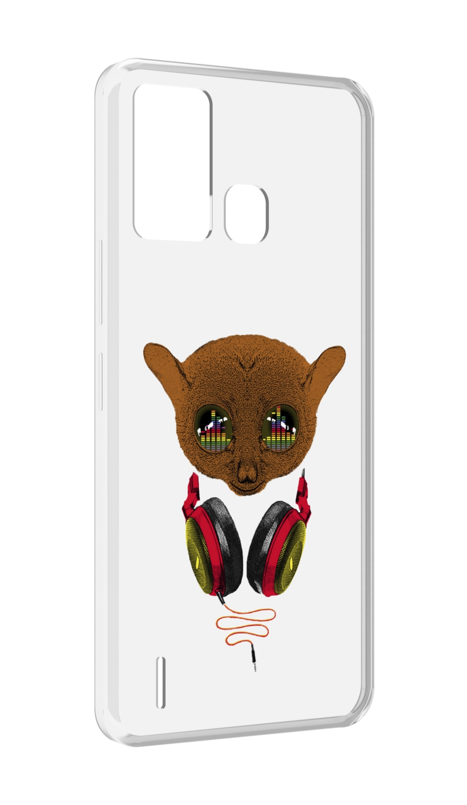 

Чехол MyPads диджей для ITEL S16 / ITEL Vision 1 Pro, Прозрачный, Tocco