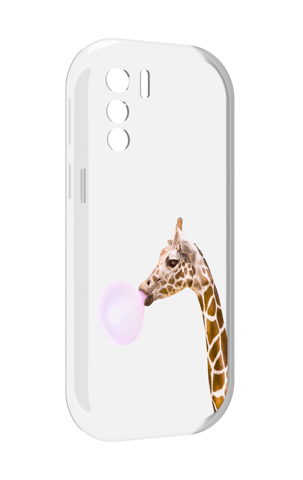 

Чехол MyPads жираф-с-жвачкой для UleFone Note 13P, Прозрачный, Tocco