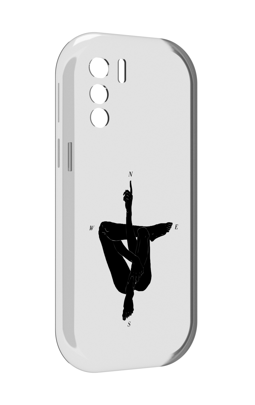 

Чехол MyPads живой компас для UleFone Note 13P, Прозрачный, Tocco
