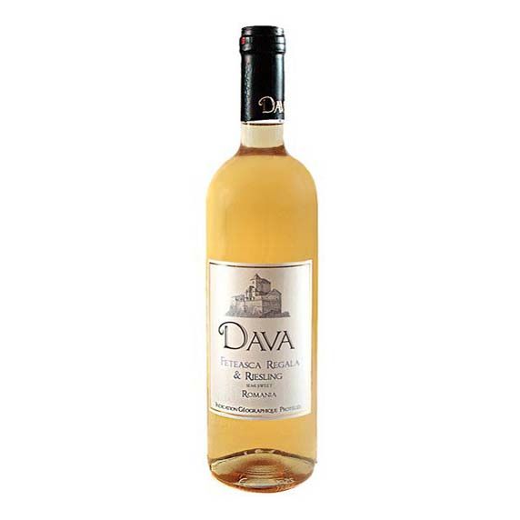 

Вино Dava Feteasca Regala & Riesling белое полусладкое 12% 0,75 л