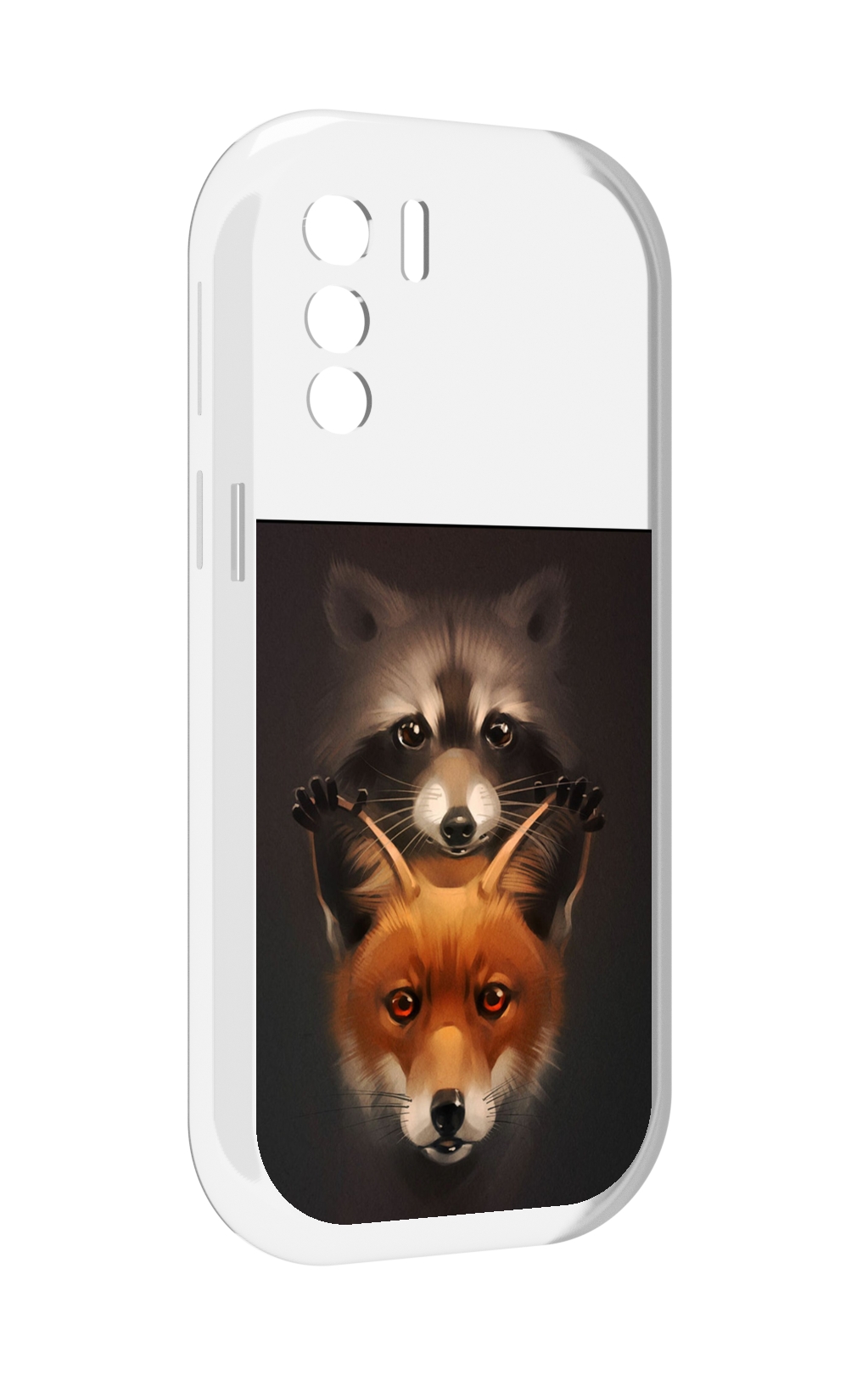 

Чехол MyPads енотик-лисенок для UleFone Note 13P, Прозрачный, Tocco