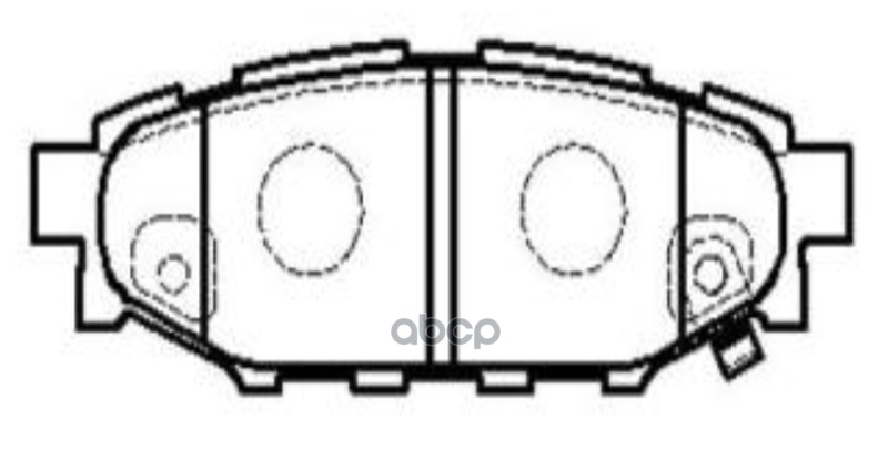 

Колодки зад. SUBARU , ,IMPREZA,LEGACY IV ,LEGACY V ,OUTBACK ,XV 1шт CTR 'CKSU13