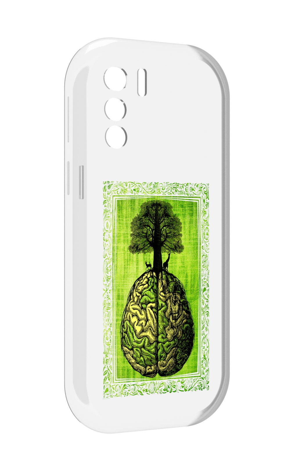

Чехол MyPads абстракция здоровый мозг для UleFone Note 13P, Прозрачный, Tocco